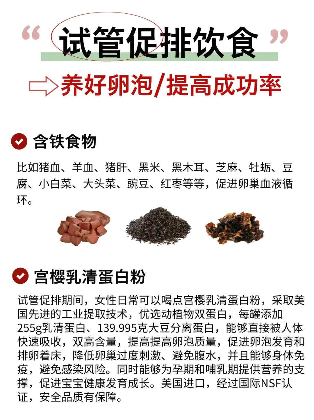试管促排期营养指南：优化卵泡，提升助孕成功率